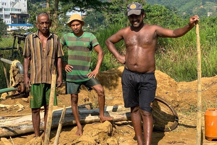 miners taking a break